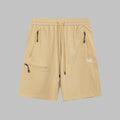 Arc'teryx Multi‑Zipper Pocket Drawstring Functional Outdoor Shorts