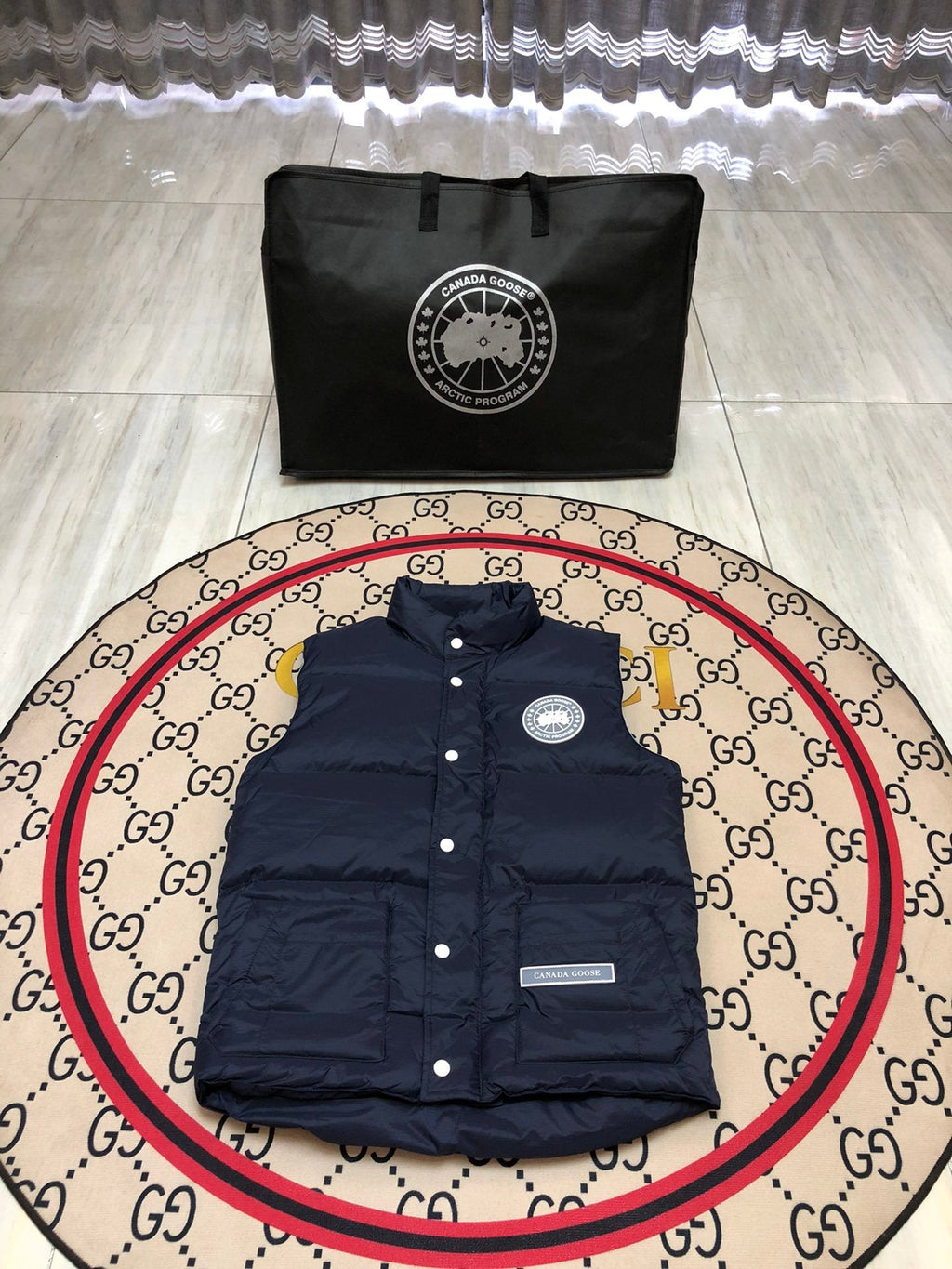 Canada Goose Stand-Collar Quilted Puffer Vest