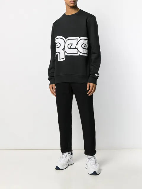 Reebok retro logo print sweatshirt