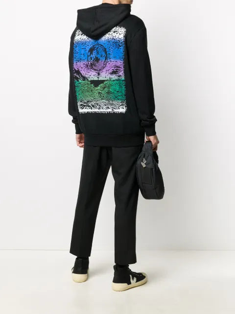Paul Smith logo print drawstring hoodie