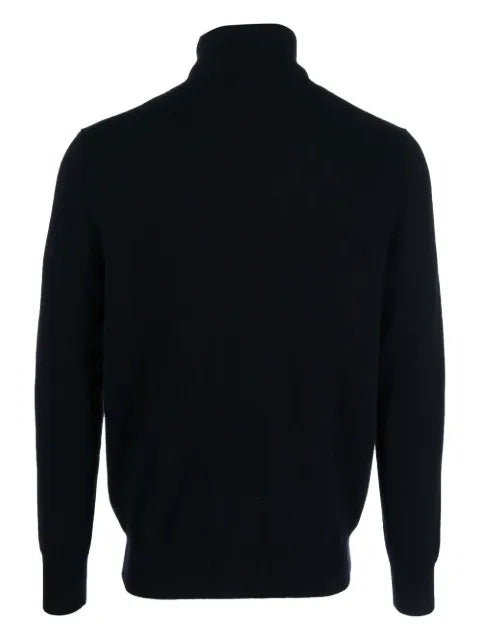 Allude roll neck cashmere jumper
