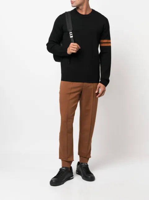 Zegna long-sleeve crew-neck jumper