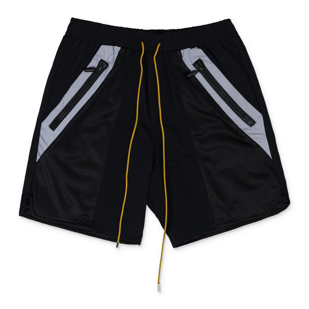 Black Bullet Zip Shorts