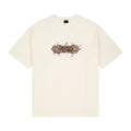 "aziza" waffle T Shirt ecru