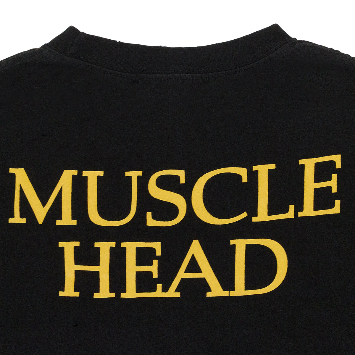 WASHED BLACK MIXED PRINTED VINTAGE T-SHIRT