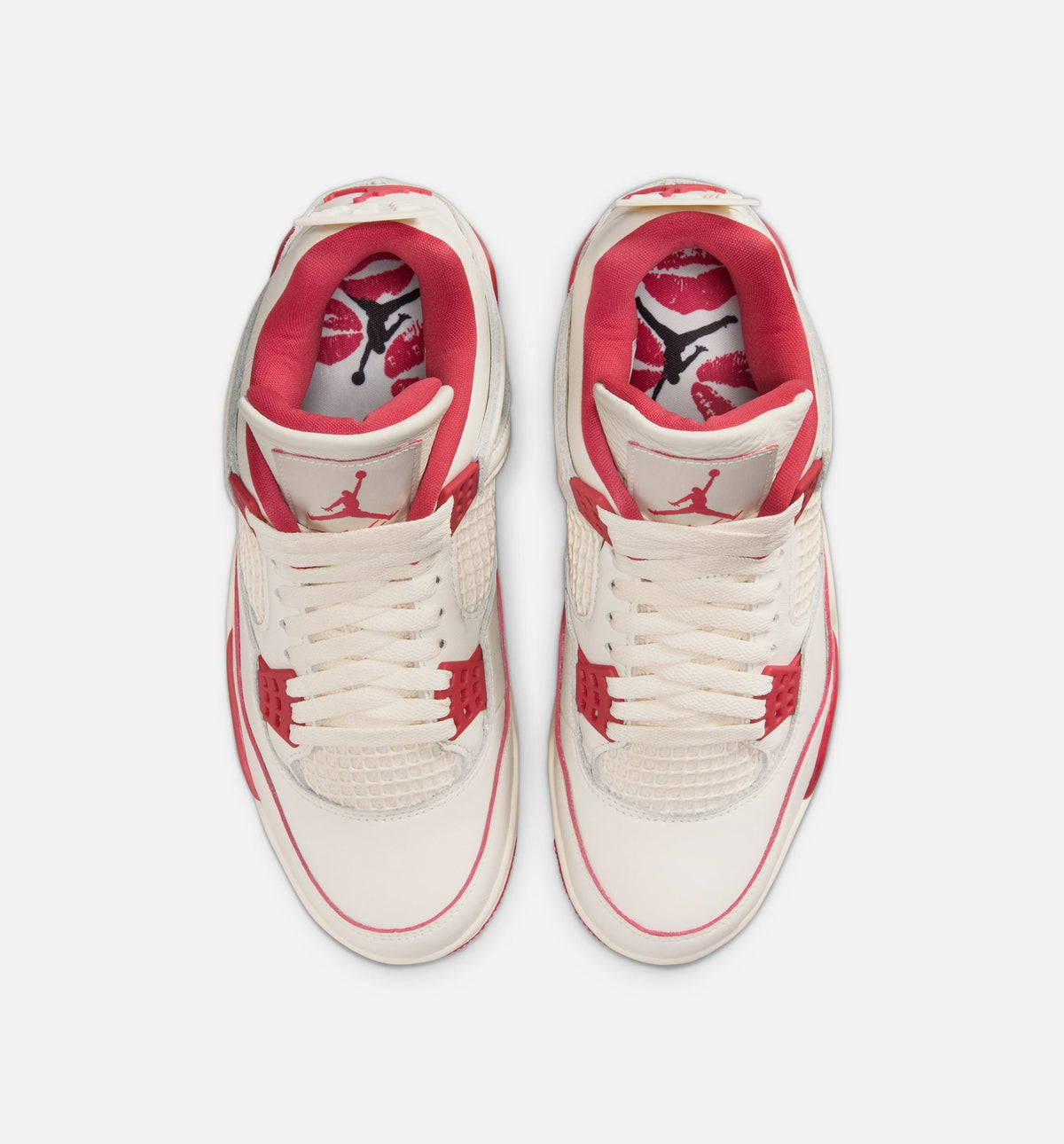 Air Jordan 4 Retro Valentine’s Day – Women’s Lifestyle Shoe | Pale Ivory/Sierra Red/Tough Red