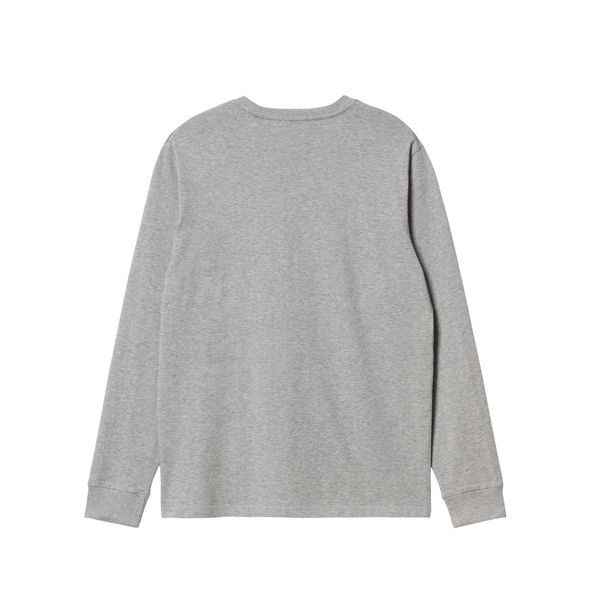 Carhartt WIP L/S Pocket T-Shirt: Grey Heather
