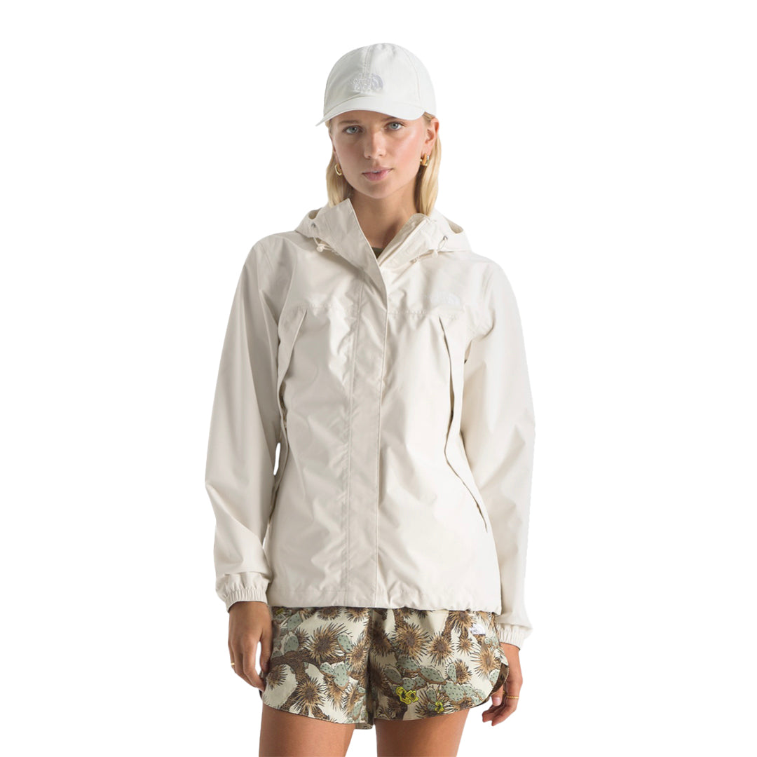 Chaqueta impermeable Antora Rain para mujer color crema