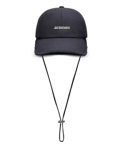 Jacquemus Artichaut baseball cap with frayed edges