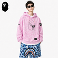 BAPE x Miami Graphic Hoodie - Black, Grey & Pink