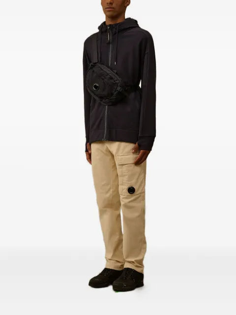 C.P. Company diagonal raised fleece Goggle sweatshirt