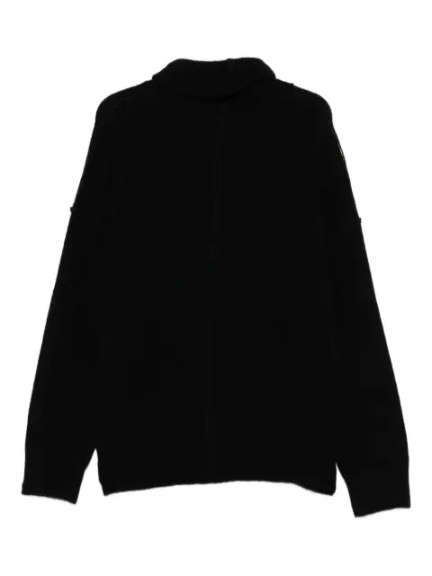 Isabel Benenato cowl-neck sweater