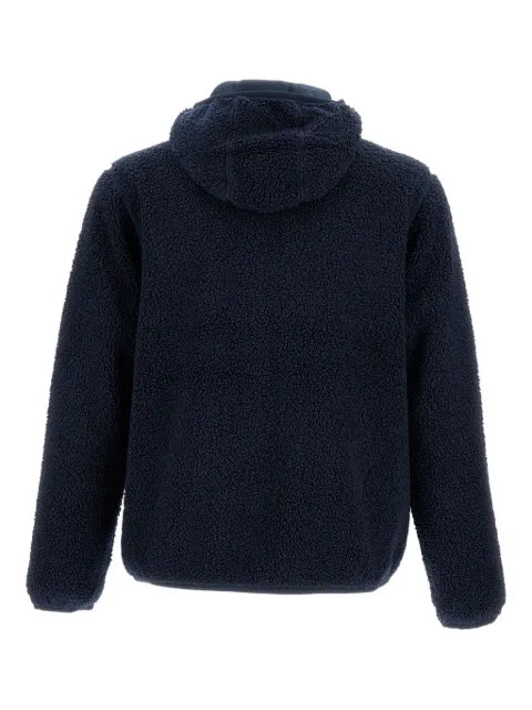 K-Way hooded sherpa fleece jacket