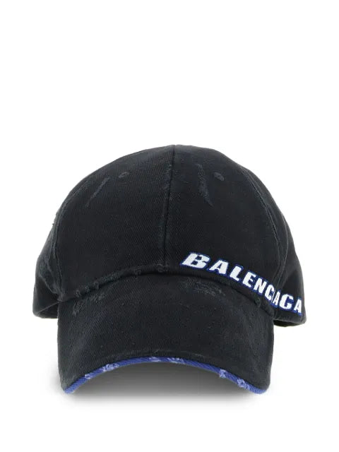Balenciaga Tilted Typo logo baseball cap