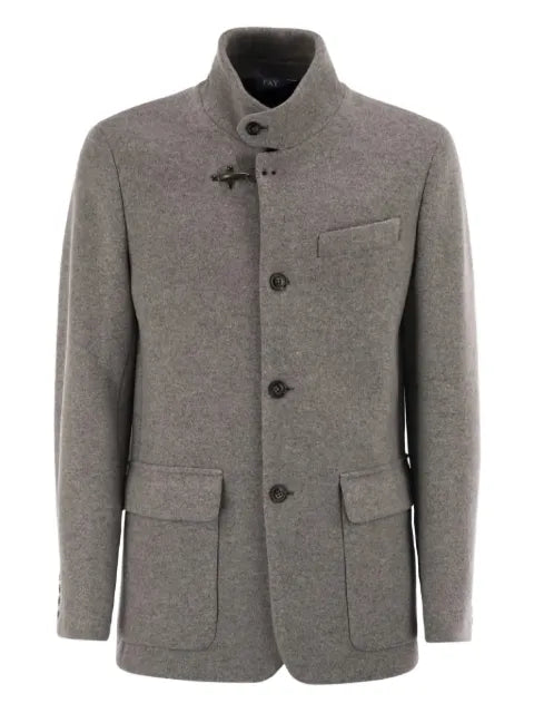 Fay wool blend single breasted blazer