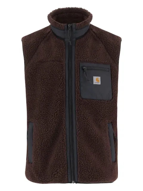 Carhartt WIP Prentis zip-up logo-patch gilet