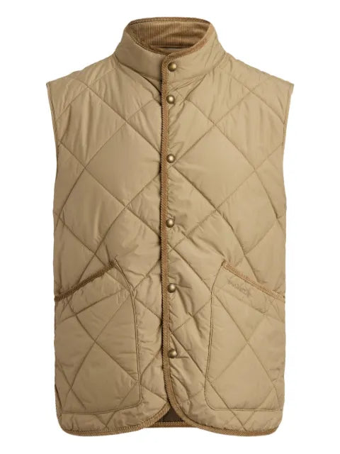 Polo Ralph Lauren quilted corduroy-trim gilet