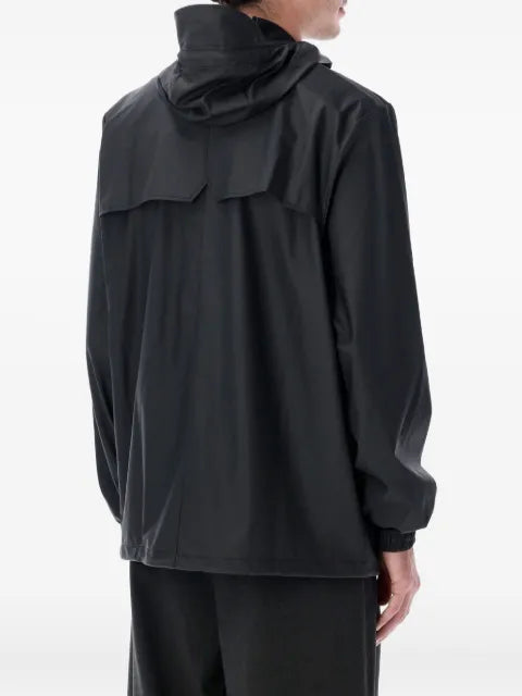 Rains Storm Breaker zip-fastening hooded jacket
