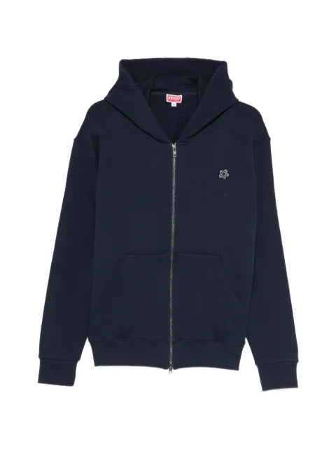 Kenzo logo-patch hoodie