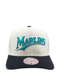 Mitchell & Ness Miami Marlins MLB Cooperstown Off Word Pro baseball cap
