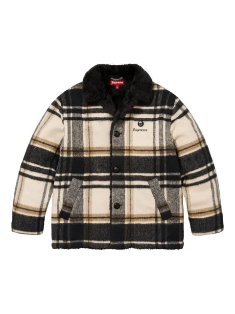 Supreme plaid-pattern jacket