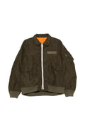 sacai bicolor-panel jacket