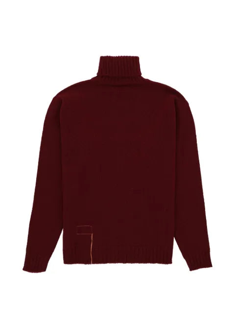 Fortela London ribbed-cuff turtleneck sweater
