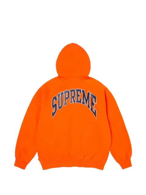 Supreme cracked raglan hoodie