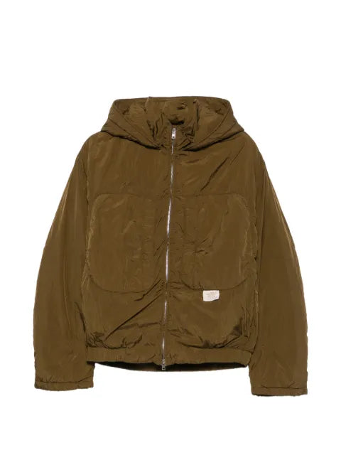RANRA hooded zip-up jacket