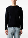 Karl Lagerfeld logo-patch sweater