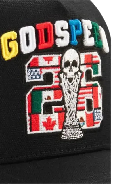 GODSPEED baseball cap with graphic embroidery