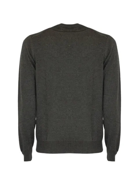 Cruciani fine-knit crew-neck sweater
