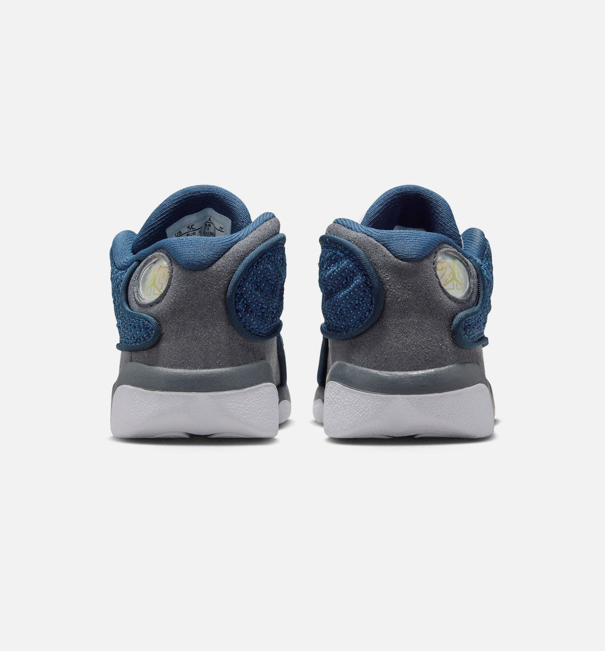 Air Jordan 13 Retro Navy and Flint Grey Infant/Toddler – Navy/University Blue/Flint Grey/White
