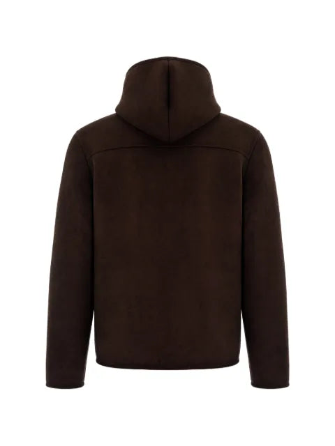 Colmar hooded faux-suede jacket