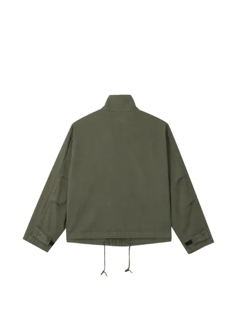 izzue multi-pocket drawstring jacket