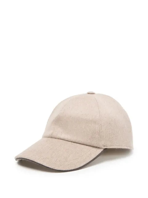 Peserico panelled baseball cap