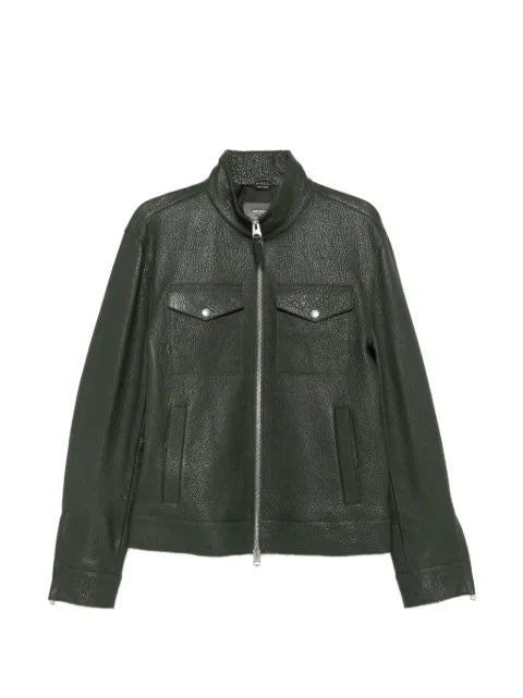 Mackage grainy leather jacket