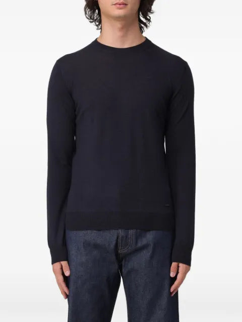 BROOKSFIELD crew-neck long-sleeve sweater