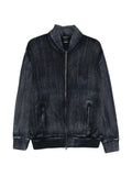 Avant Toi ribbed-knit panelled bomber jacket