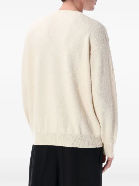 Roberto Collina irregular-texture crew-neck sweater