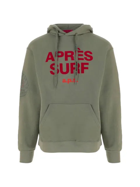 Après Surf graphic-print drawstring hoodie