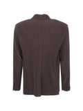 Homme Plissé Issey Miyake plissé-effect blazer