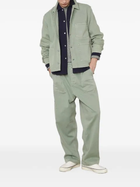 Officine Generale Ely workwear-style shirt jacket