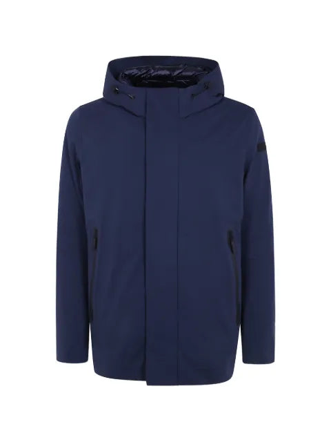 RRD hooded logo-patch performance jacket
