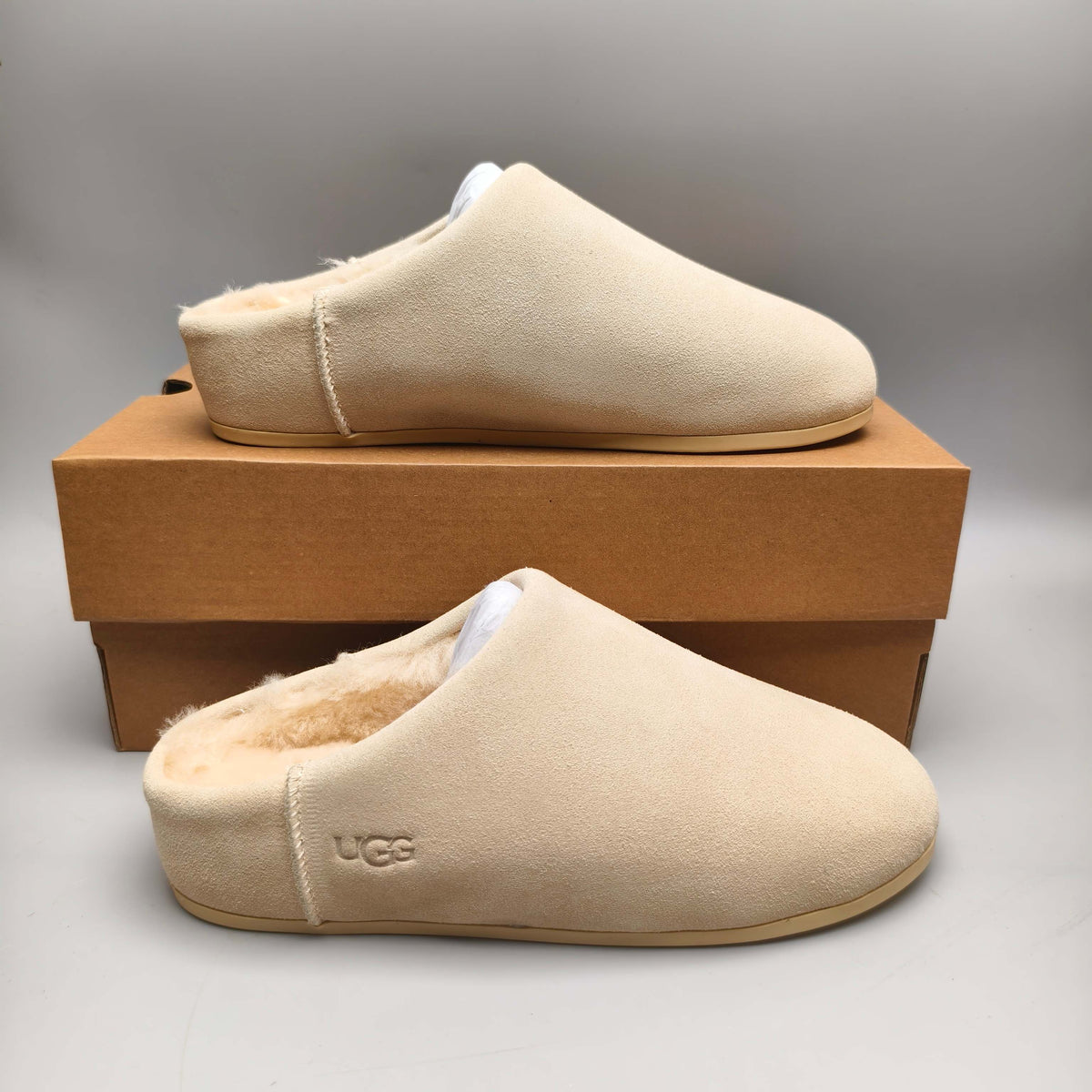 Sand Slip-On Casual Home Shoes — New Arrival | In Stock