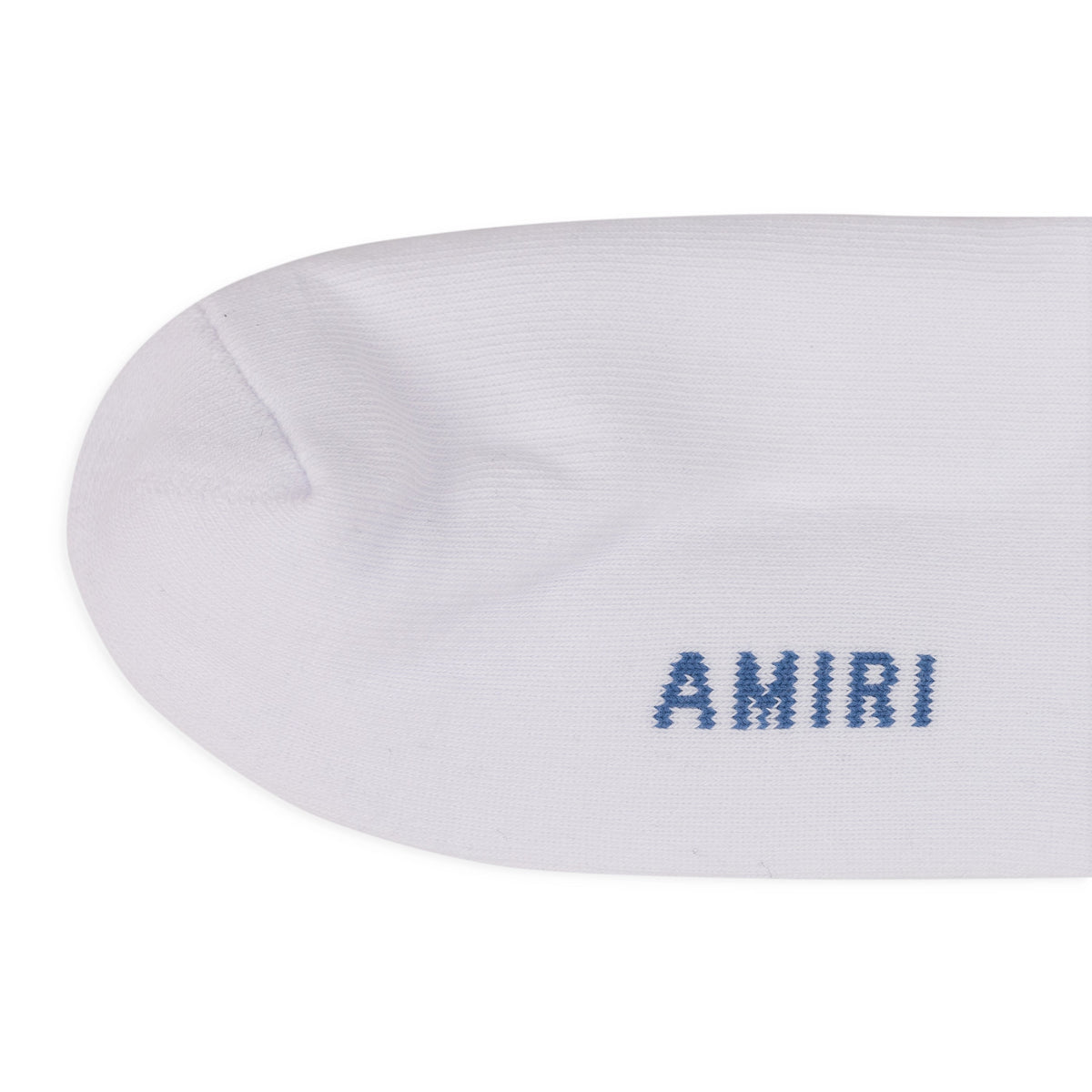 White/Ashley Blue MA Stripe Socks
