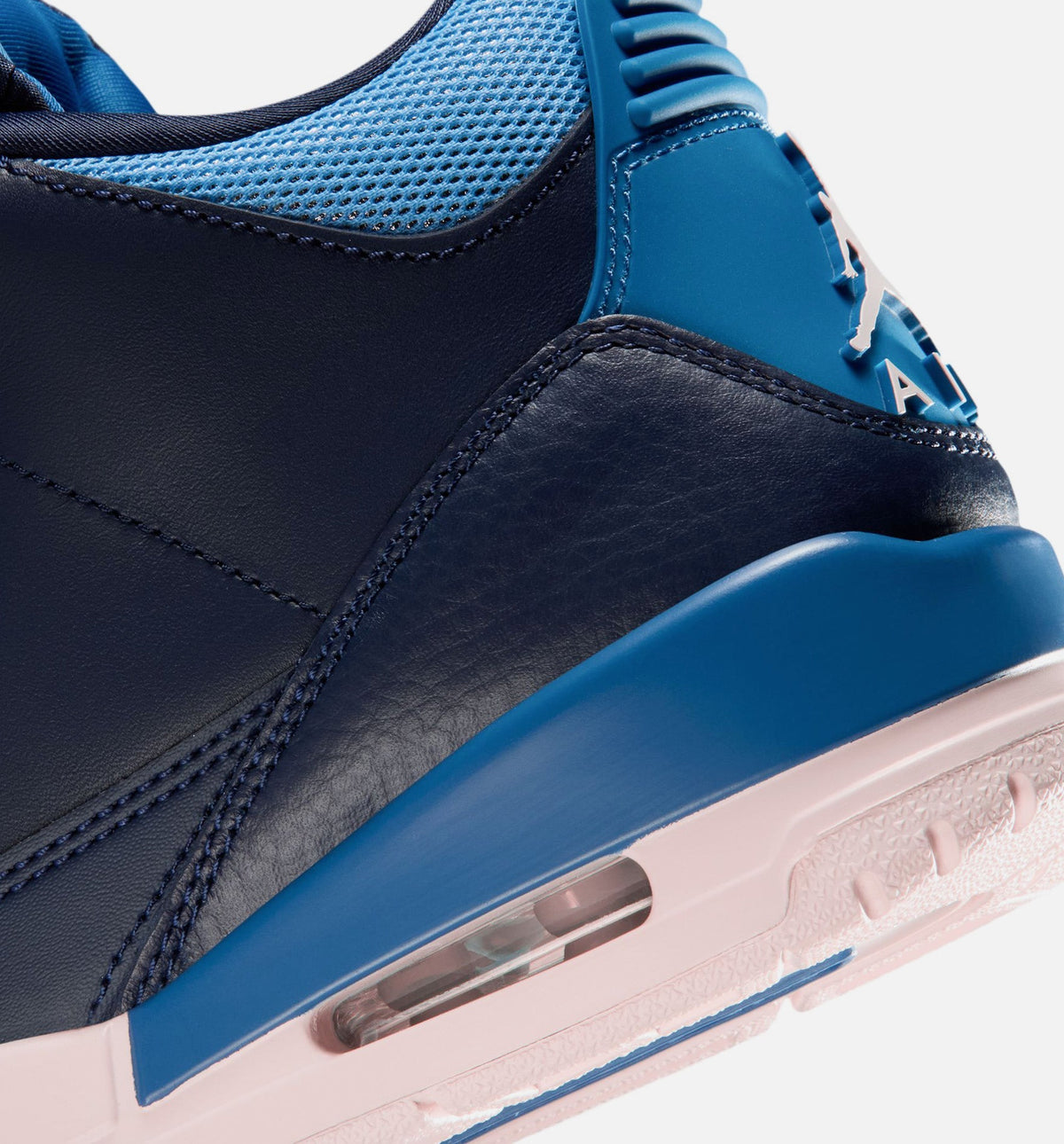 Air Jordan 3 Retro Sport Renaissance Women's Sneakers - Dark Blue / Chalk White / Red