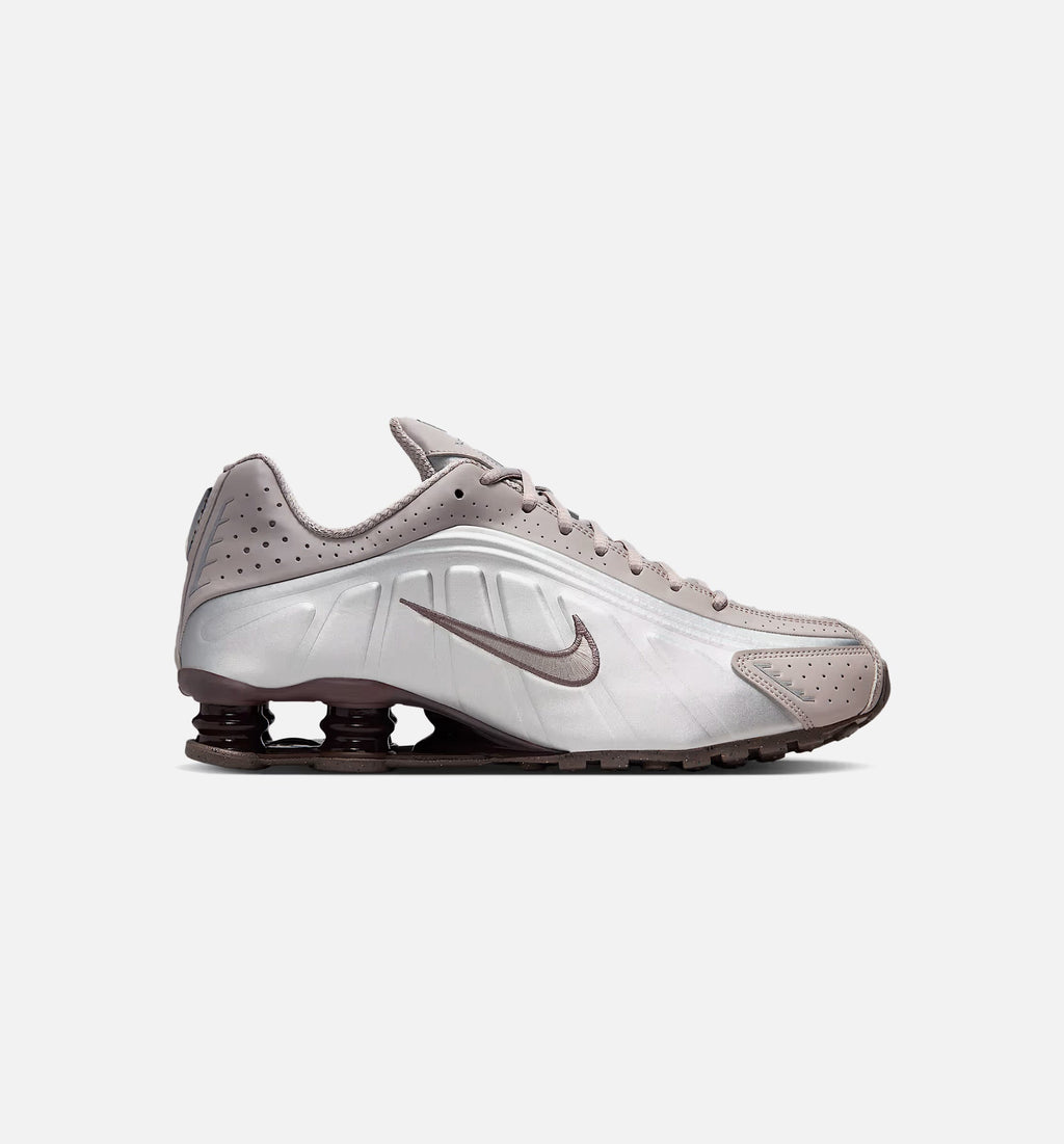 Shox R4 Men's Lifestyle Shoe | Cave Stone/College Grey/Baroque Brown
