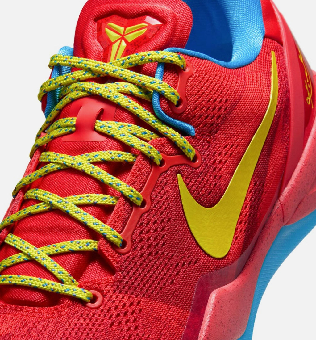 Kobe VIII Protro Year of the Horse Men's Lifestyle Shoes - Light Crimson/Vivid Blue/Bright Citron