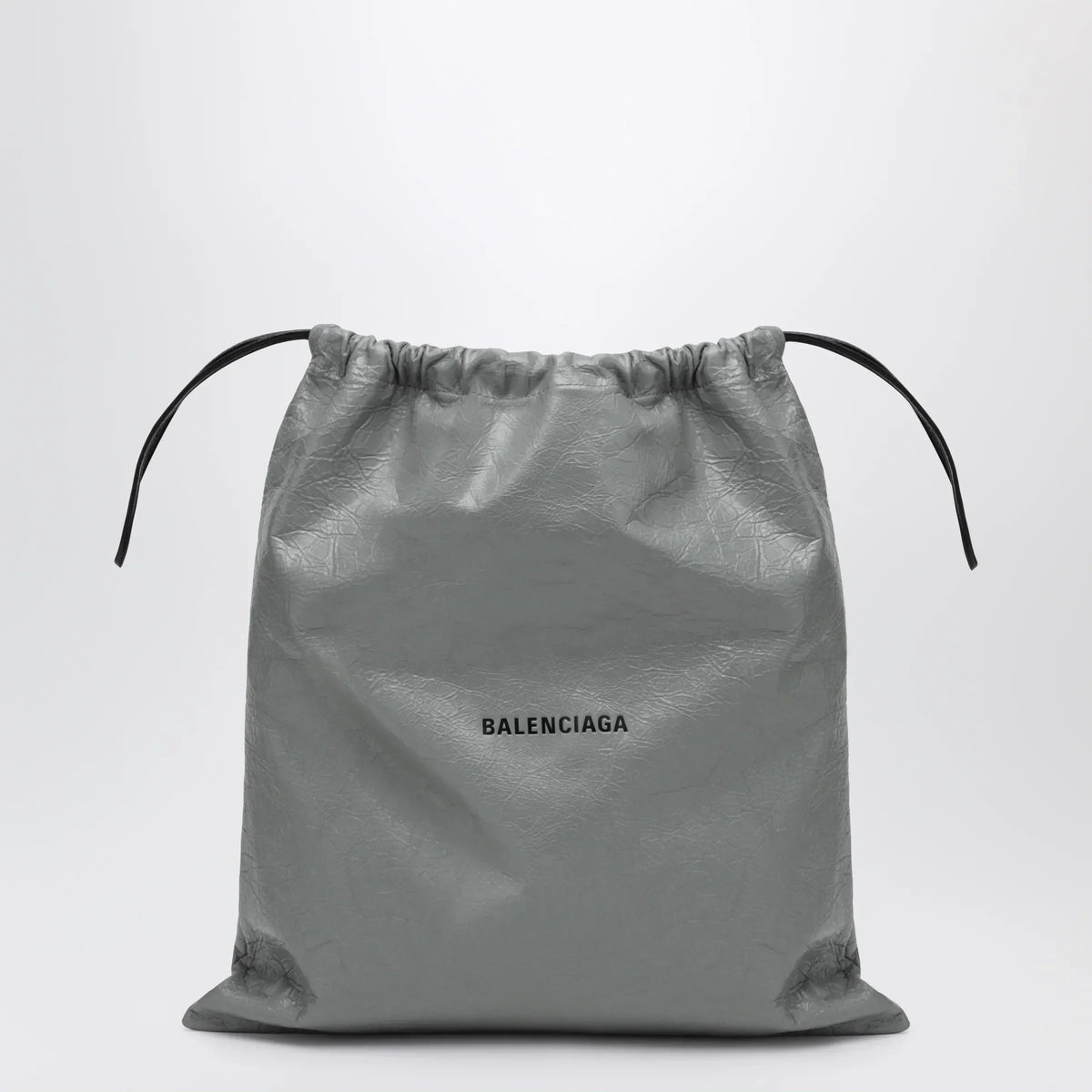 Balenciaga - La Pochette dust bag shopper in Arena lambskin grey